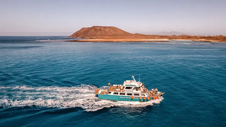 Barco Majorero ferry used for crossings between Corralejo and Isla de Lobos